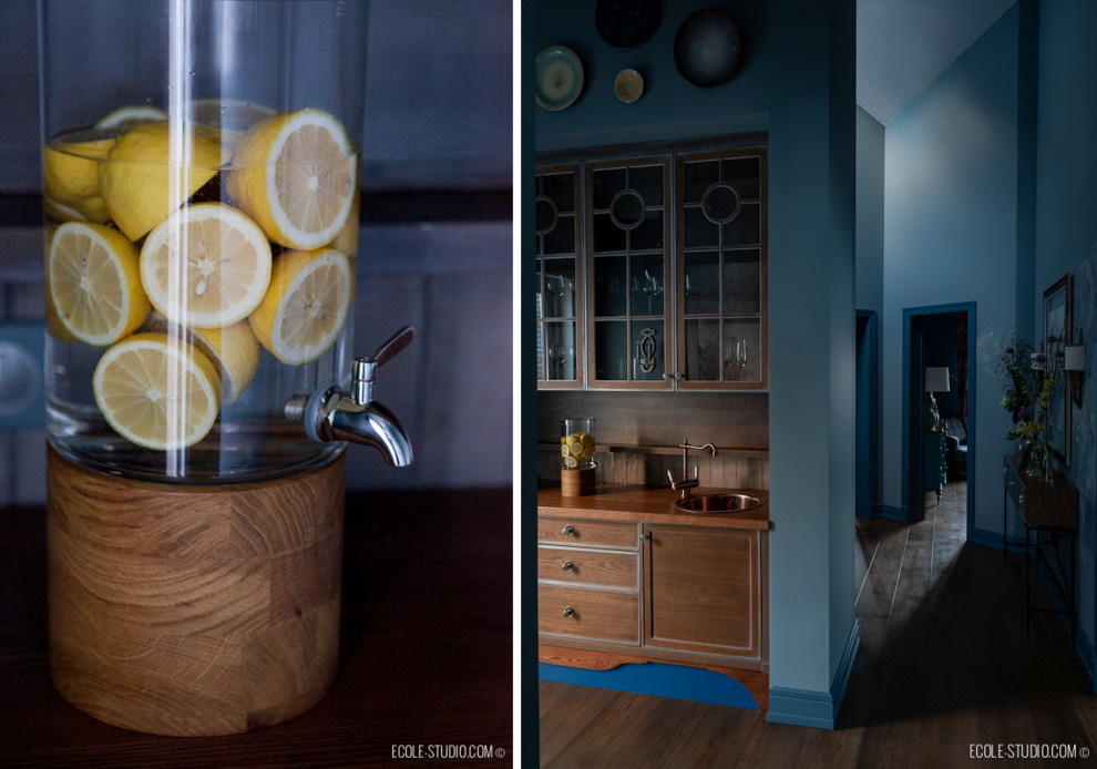 Дачный дом на Новой Риге с летней и зимней гостиной