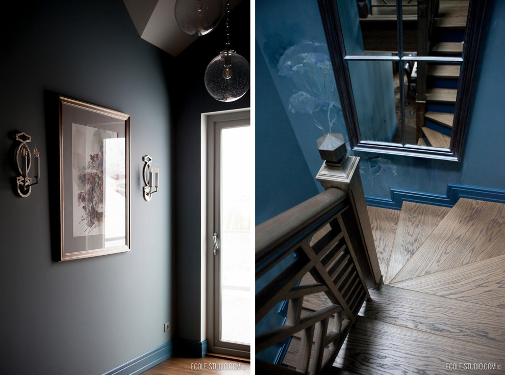 Дачный дом на Новой Риге с летней и зимней гостиной