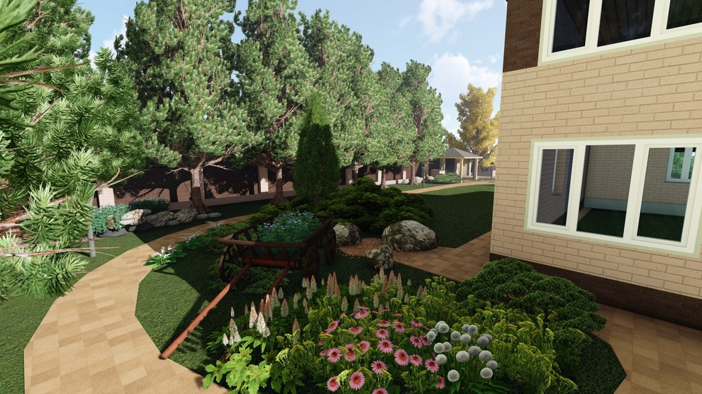 Дизайн и планировка частного пространства в поселке Палкино