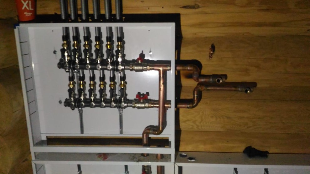 Отопление и водоснабжение в доме из бруса