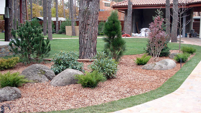 проект частного участка. Одинцовский район. д. Дунио