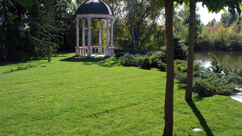 проект частного участка. Одинцовский район. д. Дунио