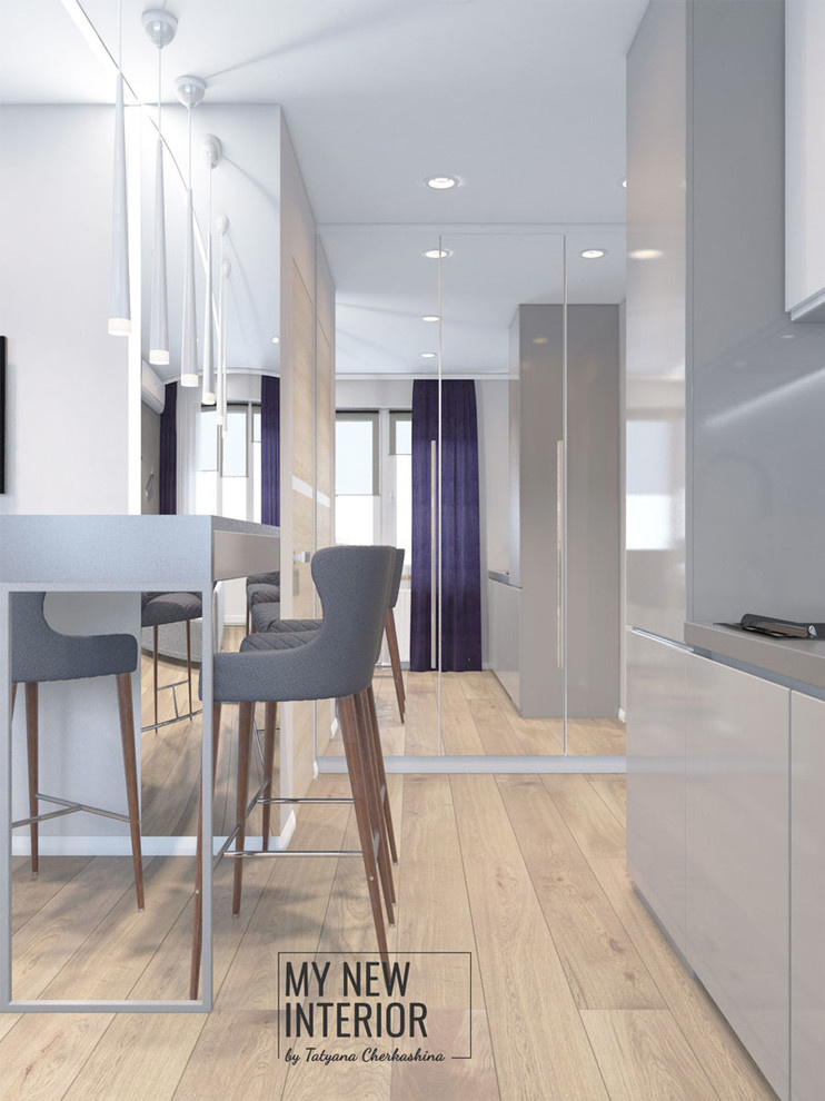 Дизайн квартиры студии 21 кв.м.