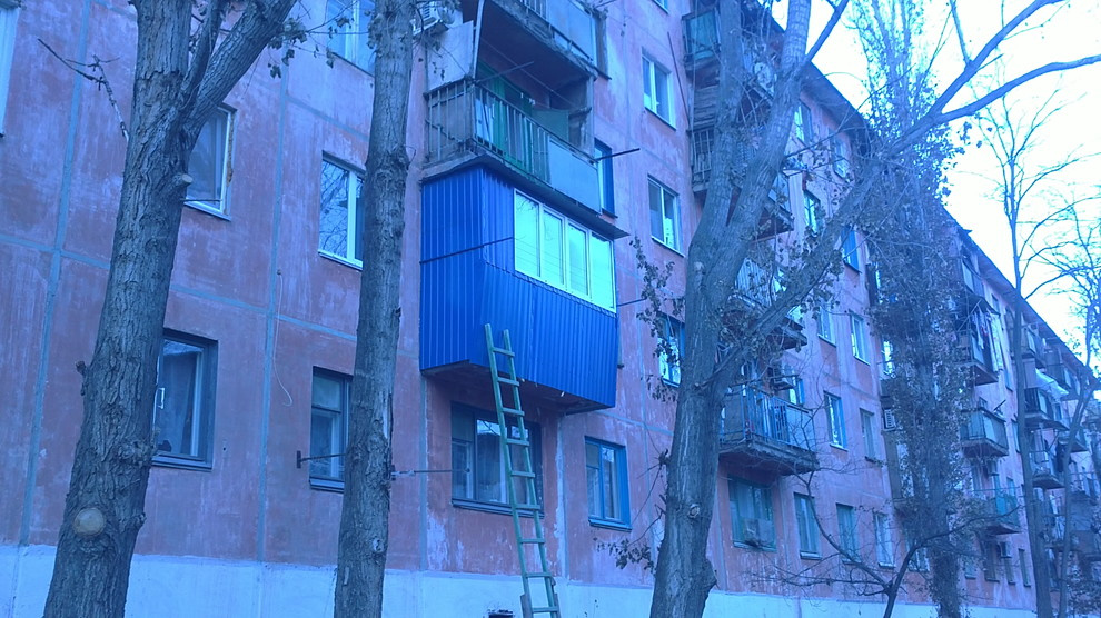 Утепление и остекление балкона