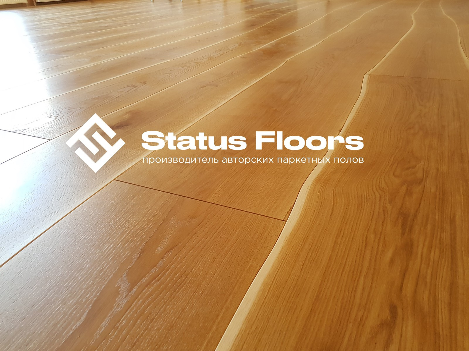 Криволинейная инженерная доска из дуба