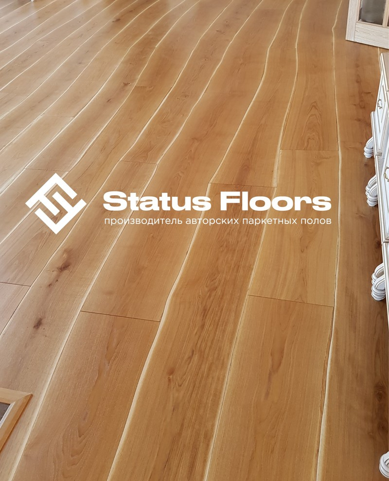 Обложка проекта: Криволинейная инженерная доска из дуба