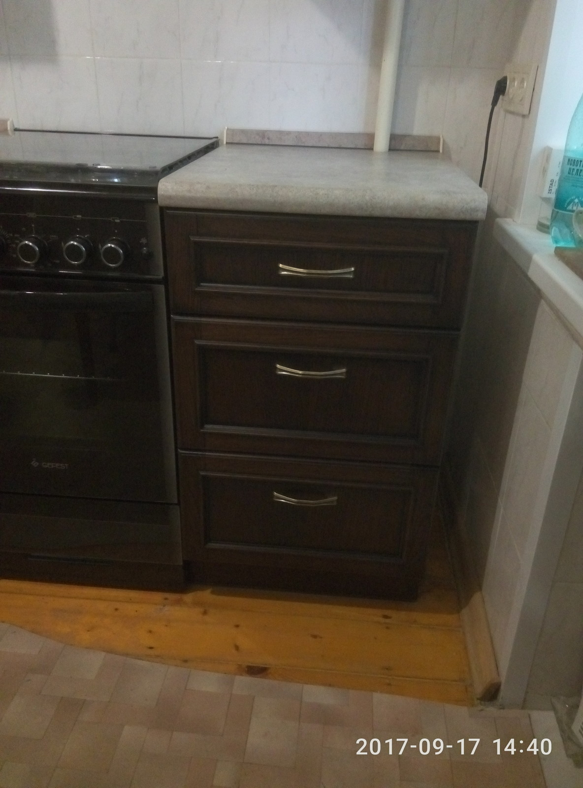 Кухня массив дуб