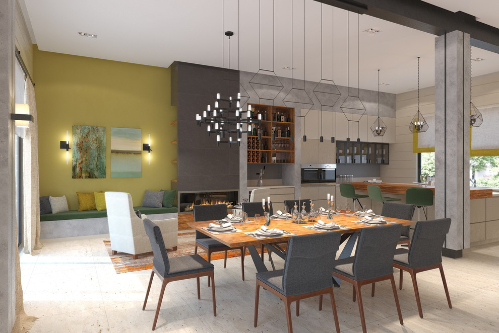 Дом из клееного бруса 500 кв