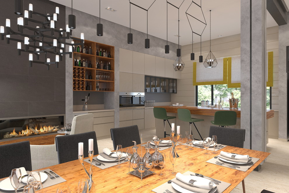 Дом из клееного бруса 500 кв