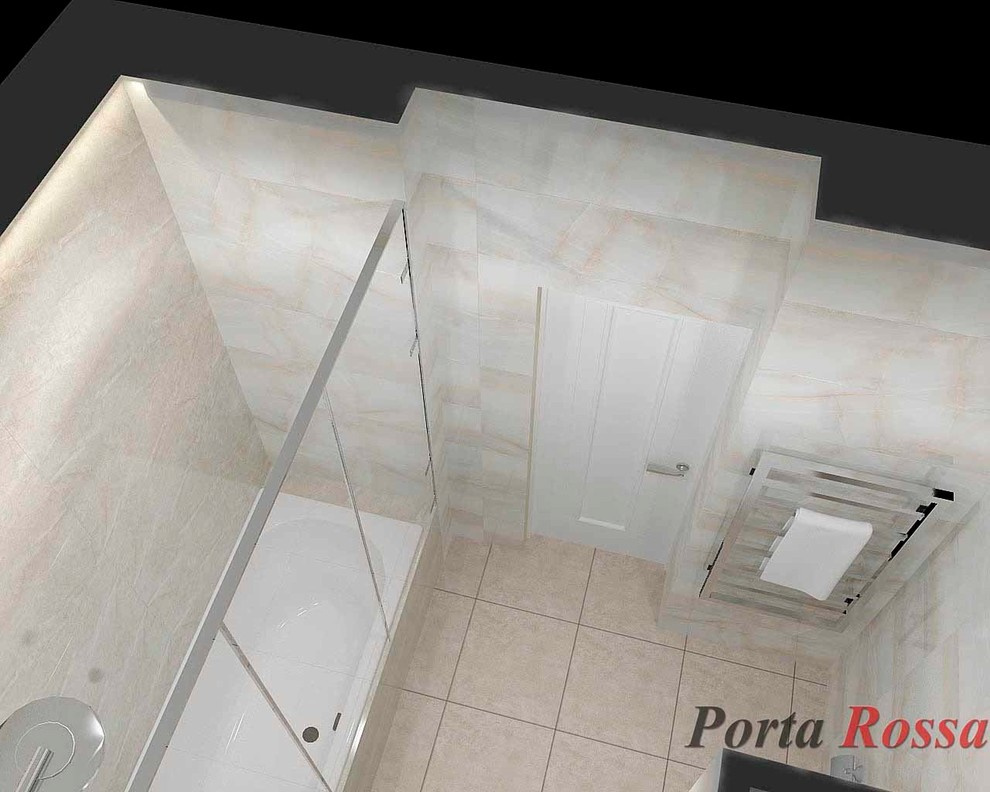 Apartment design in Neoclassical style (98 sq.m)