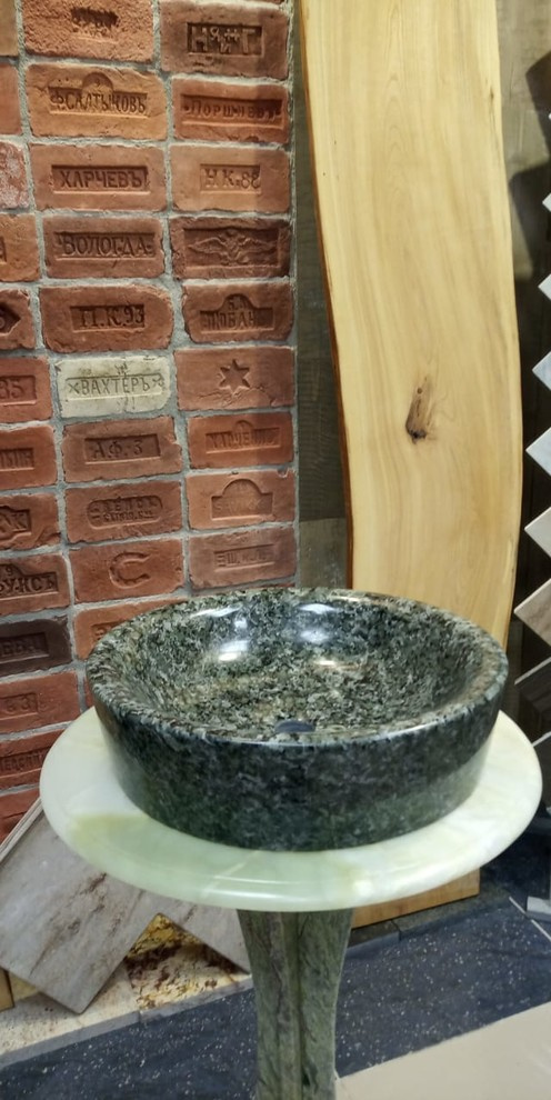 Обложка проекта: Изготовление раковин из природного камня.