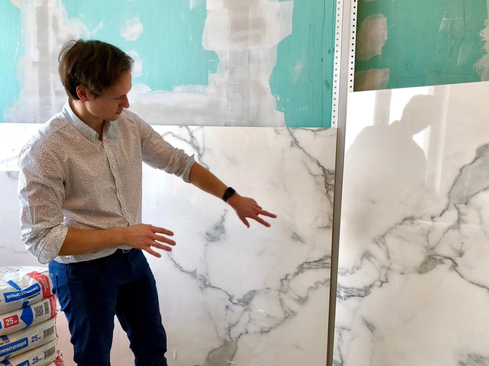 Проект двухкомнатной квартиры в ЖК V-house