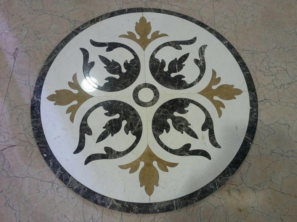 мозаичные мраморные полы