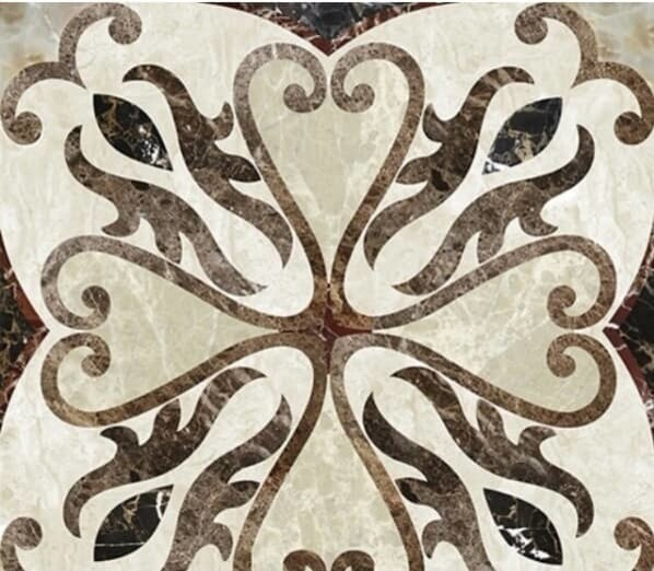 мозаичные мраморные полы