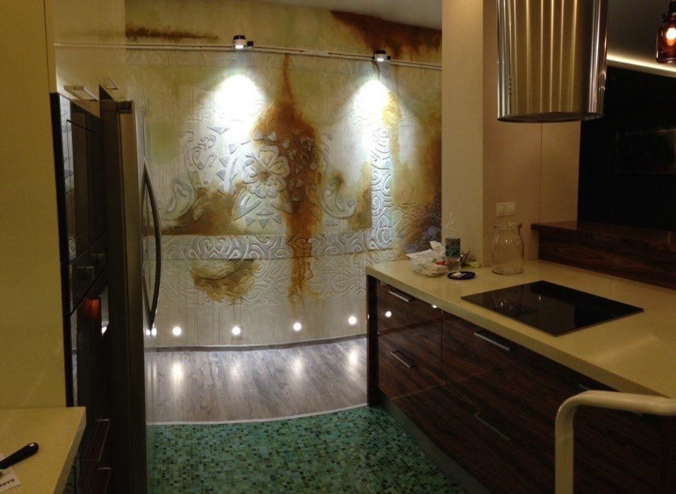 Один из объектов сделанных нашими материалами