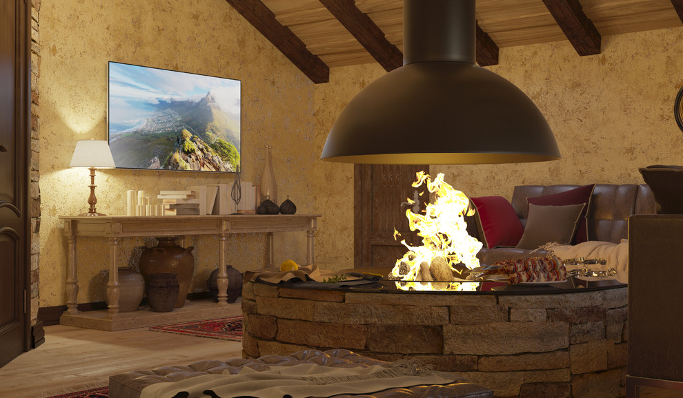 Мансарда в стиле Шале