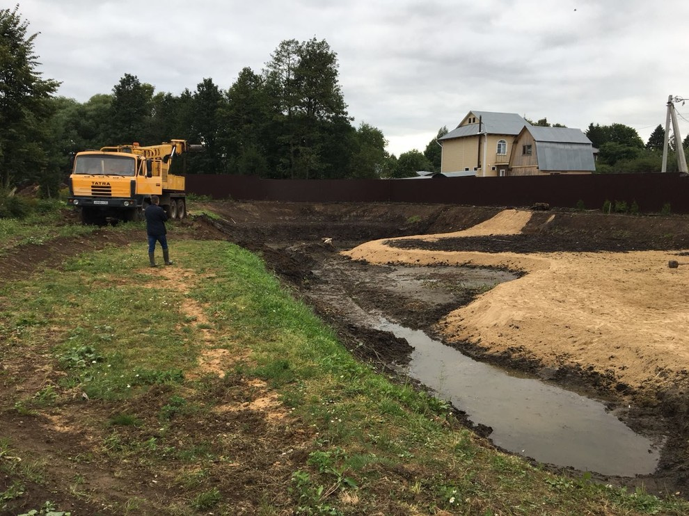 Строительство пруда для рыб