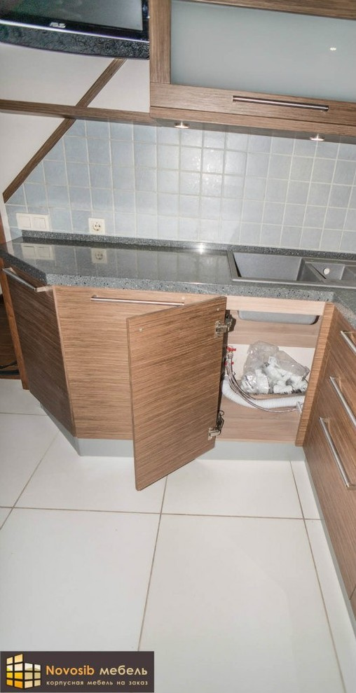 кухня шпон ореха