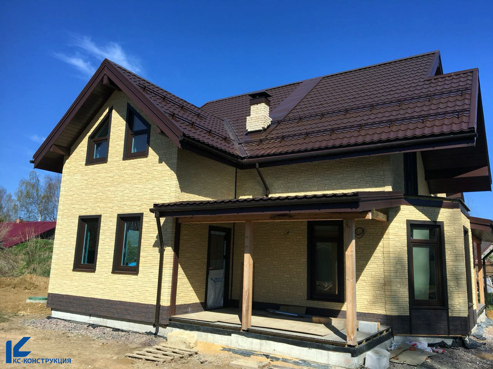 Современный каркасный дом в Сосново