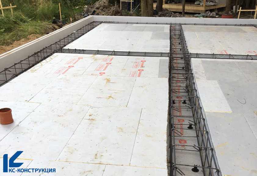 Утепленная шведская плита (УШП) в Гатчинской районе