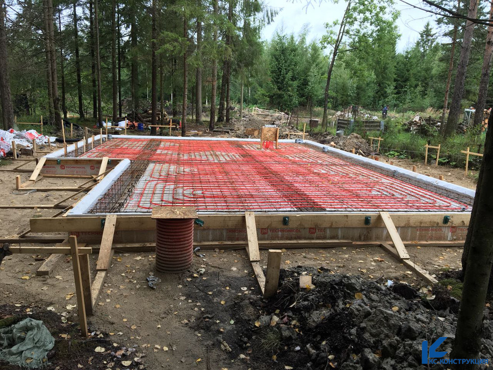 Утепленная шведская плита (УШП) в Гатчинской районе