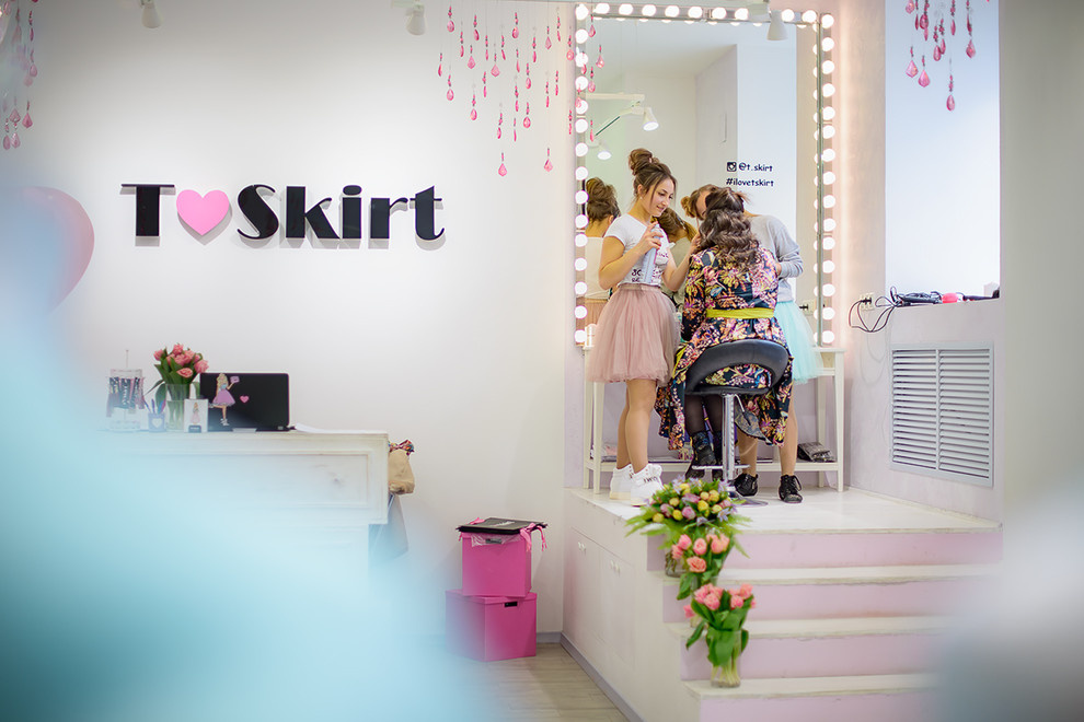 Оформление фотосессии в магазине T❤Skirt