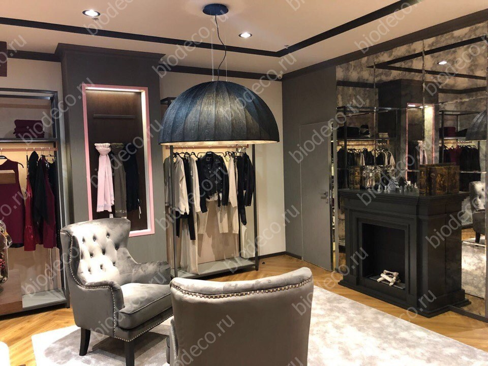 Обложка проекта: Портал биокамина из ясени по индивидуальному проекту