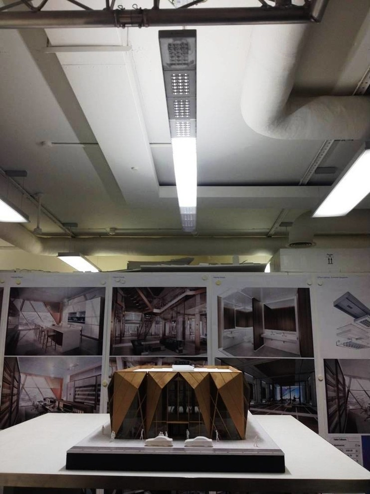 Освещение рабочего пространства Русской Медной Компании