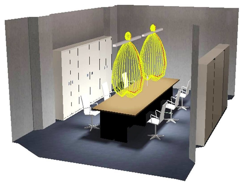 Освещение рабочего пространства Русской Медной Компании