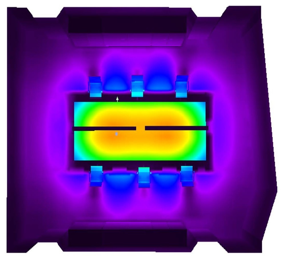 Освещение рабочего пространства Русской Медной Компании