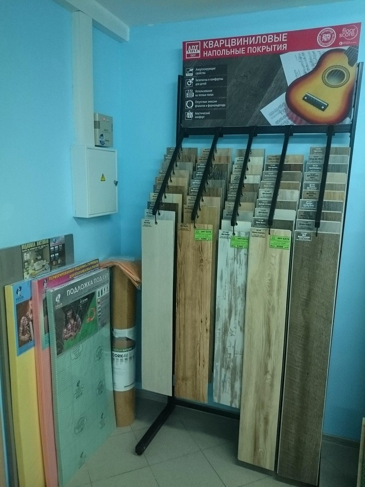 Кварц-виниловые покрытия Art East