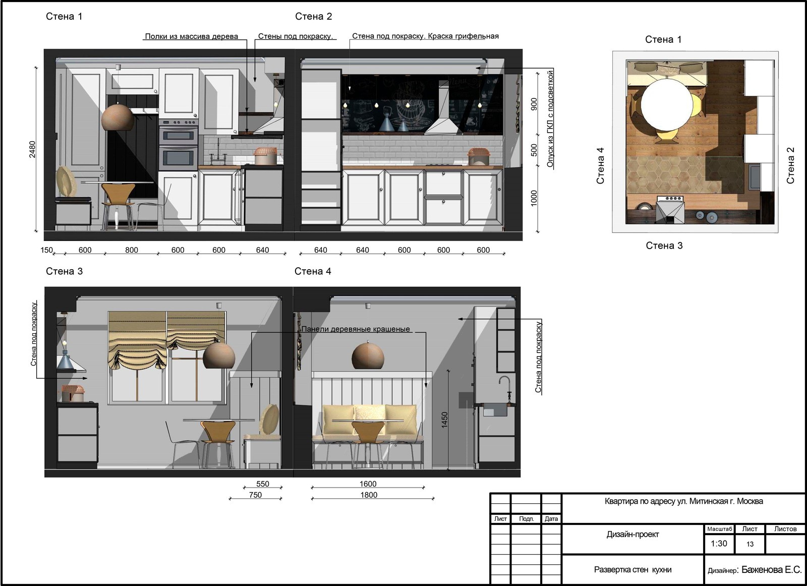 Квартира для молодой семьи с детьми