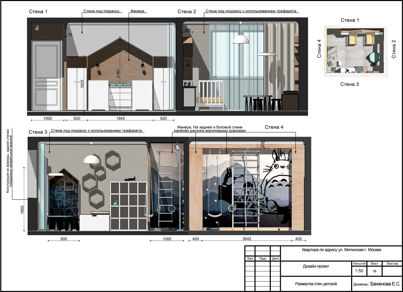 Квартира для молодой семьи с детьми