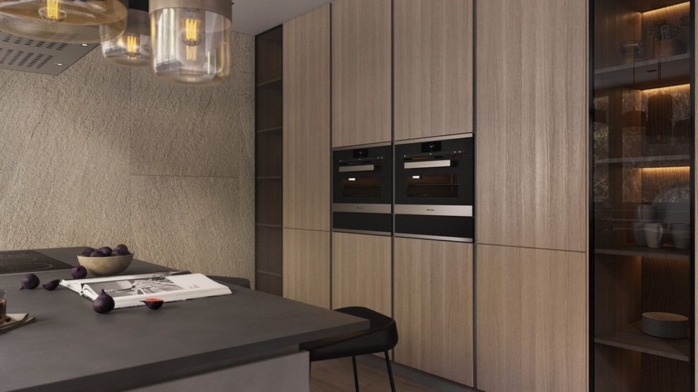 Функциональная кухня с техникой Miele