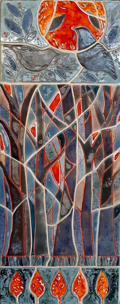 Керамические вставки и папно ручной работы