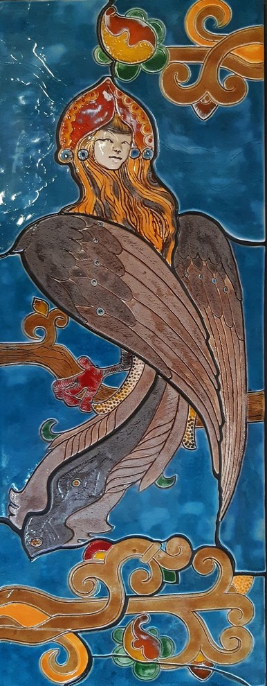 Керамические вставки и папно ручной работы