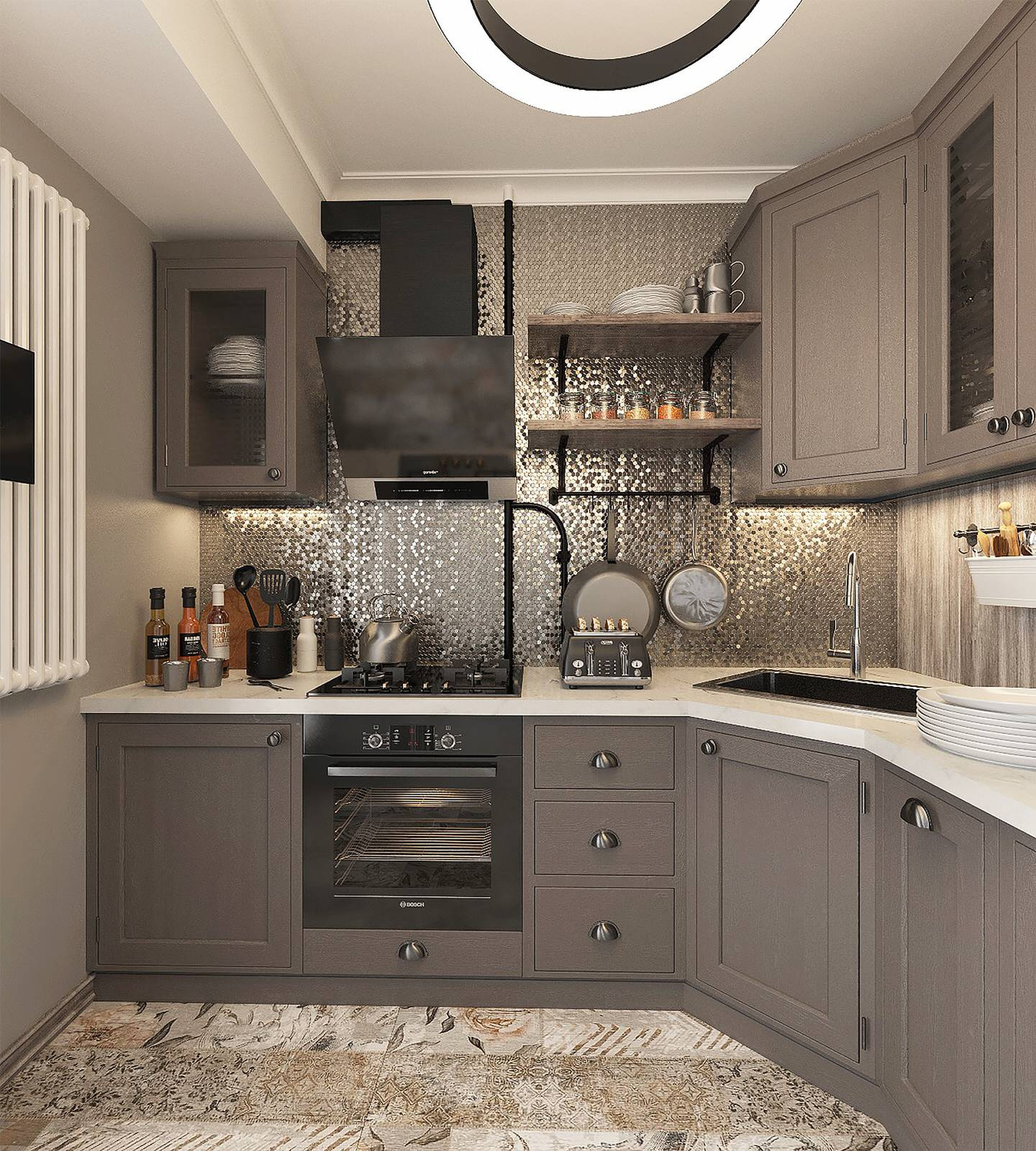 Зона приготовления пищи