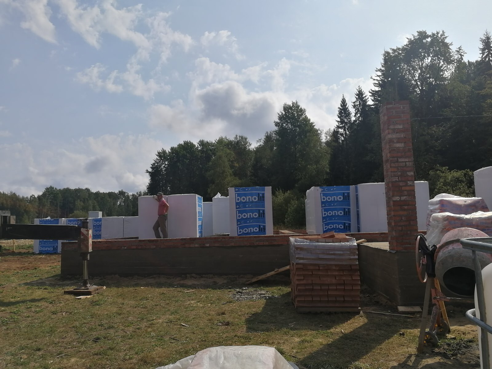 Строительство дома в КП Фаворит