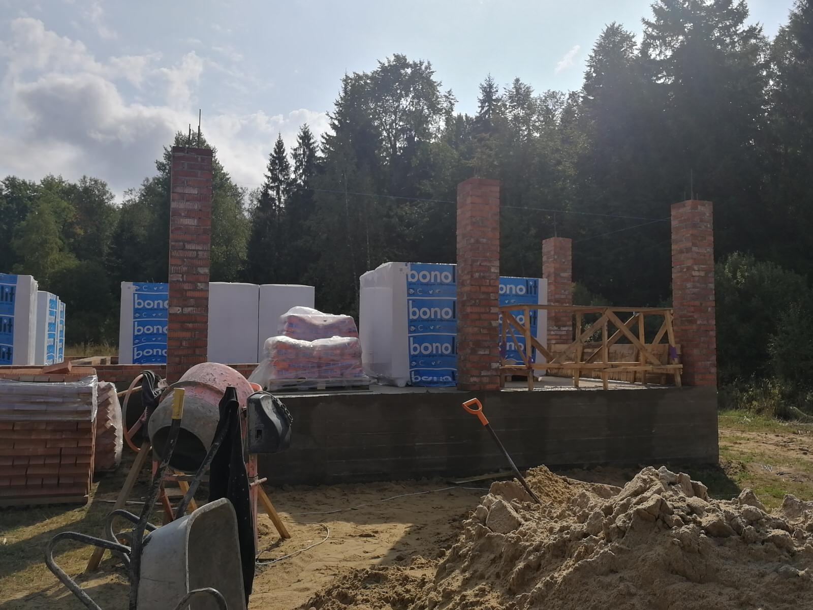 Строительство дома в КП Фаворит