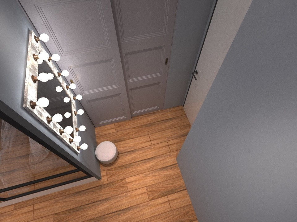 Квартира студия 34м2 Скандинвия