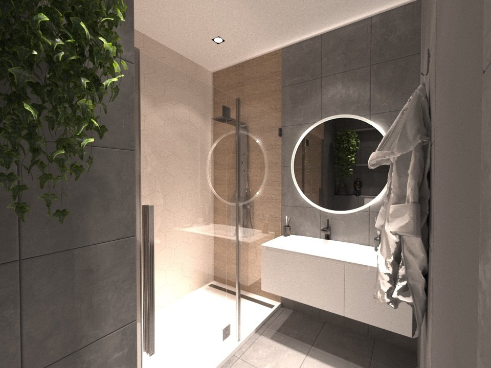 Квартира студия 34м2 Скандинвия