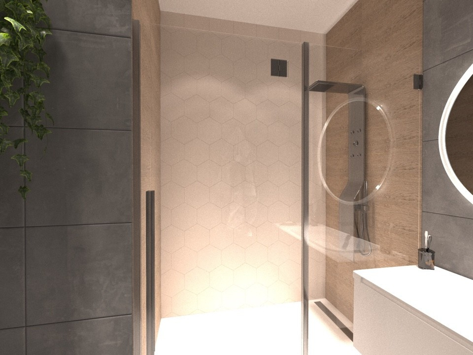 Квартира студия 34м2 Скандинвия