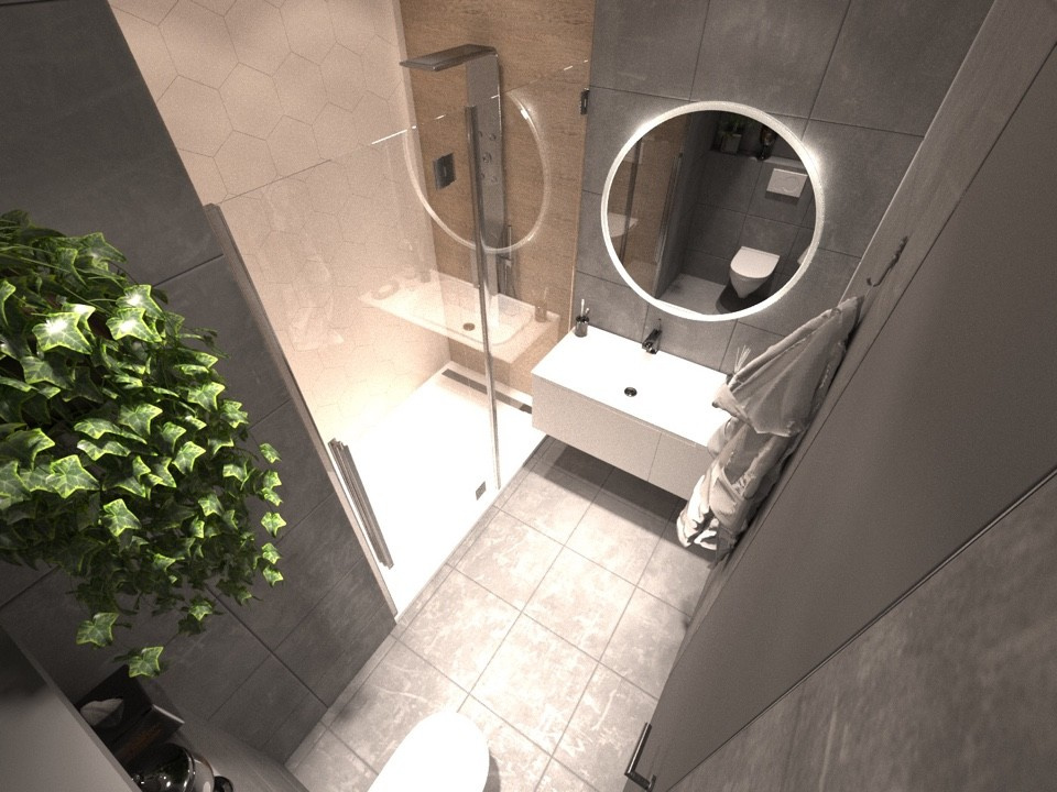 Квартира студия 34м2 Скандинвия