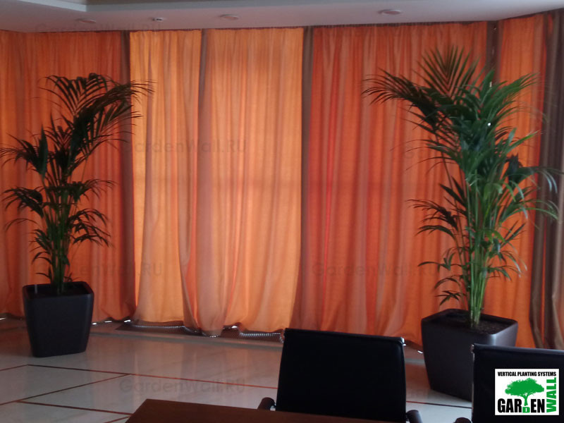 Озеленение интерьера с кашпо Lechuza