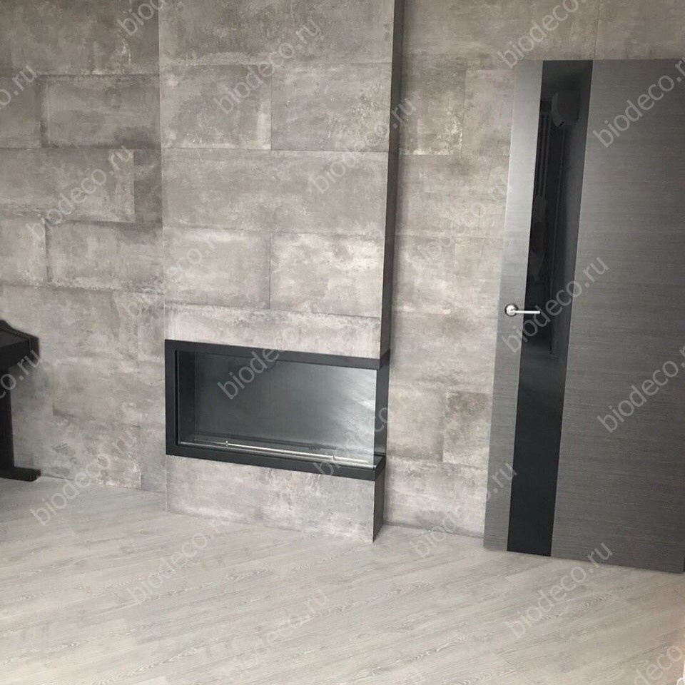 Обложка проекта: Встраиваемый угловой очаг биокамина