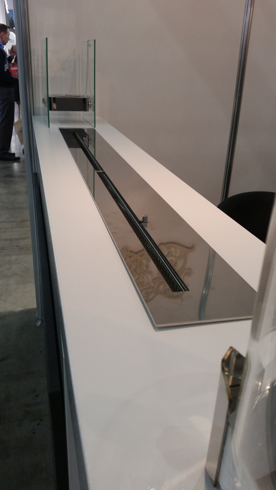 Встроенные топливные блоки в интерьере