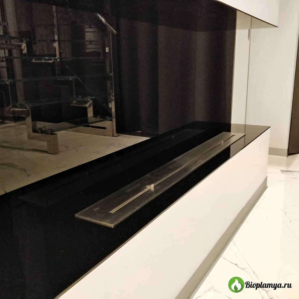 Встроенные топливные блоки в интерьере