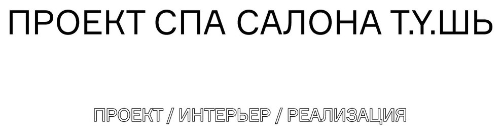 СПА салон T.Y.ШЬ в Ельцин Центре г. Екатеринбург 500 м.кв.