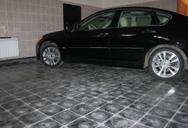 Обложка проекта: Интерьерная плитка для гаража