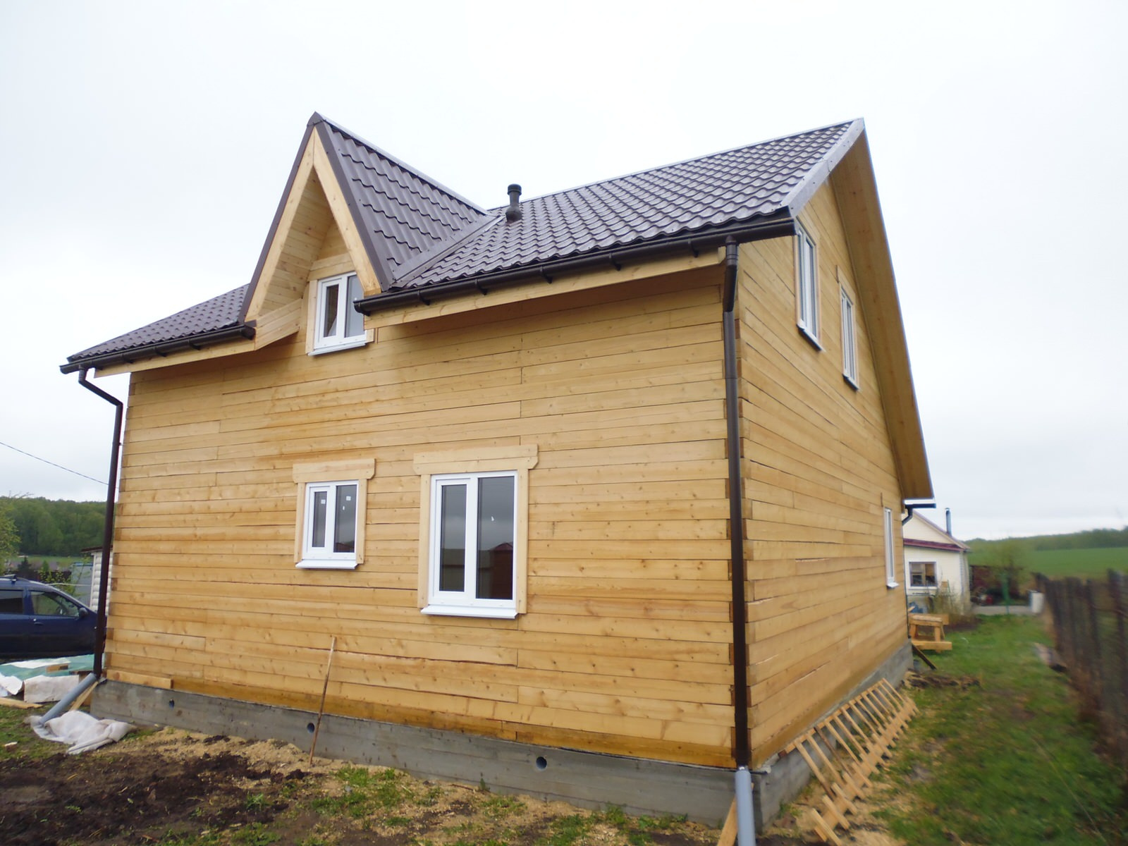 Дом из бруса проект Светлый